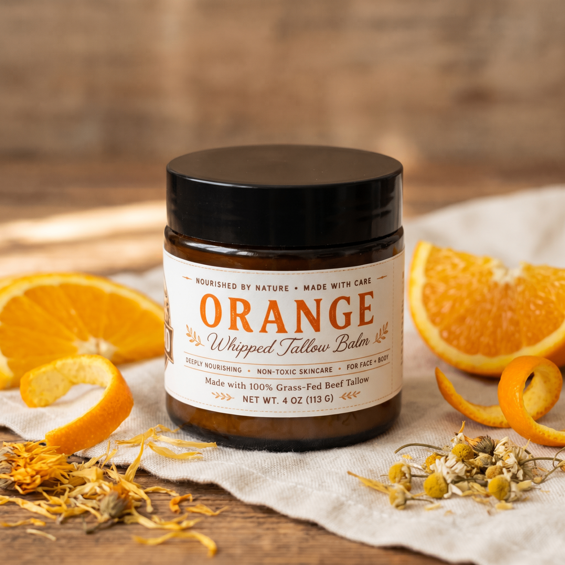 Sweet Orange Whipped Tallow Balm